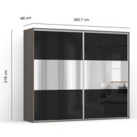 DRESSING LEX 261-218-66 B GRI/CZP/O